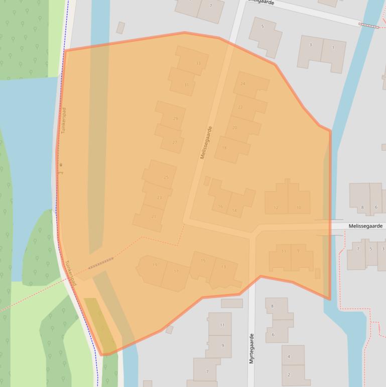 Kaart van postcodegebied 3436HZ.