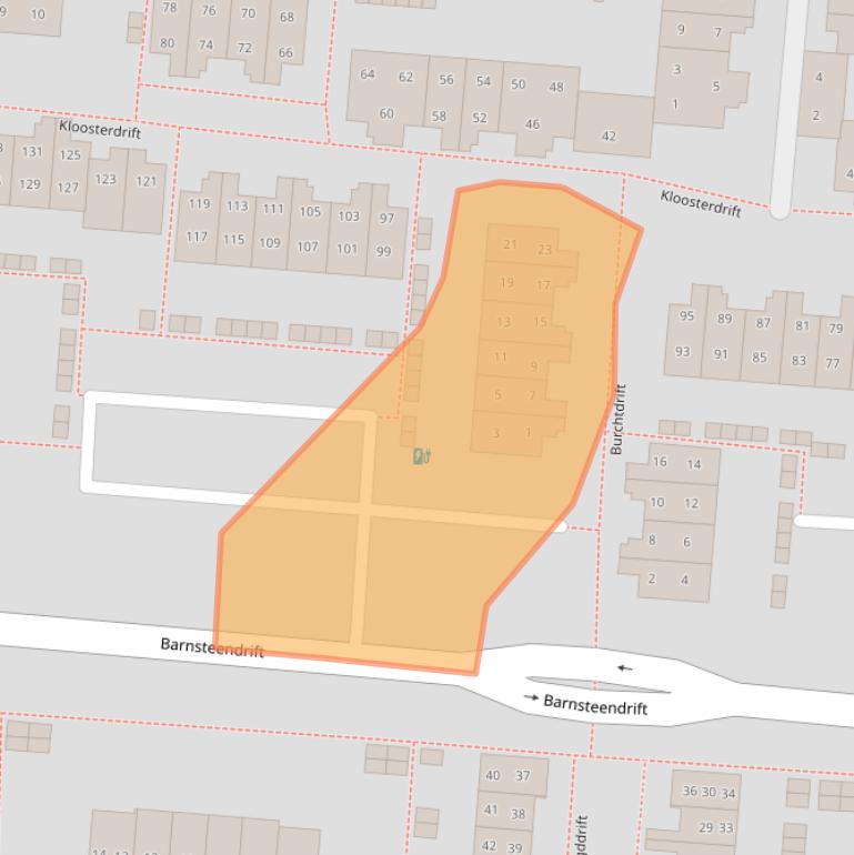 Kaart van postcodegebied 3436TA.