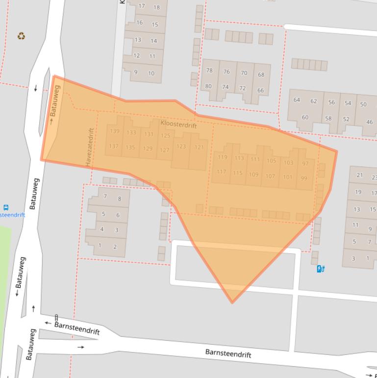 Kaart van postcodegebied 3436TG.