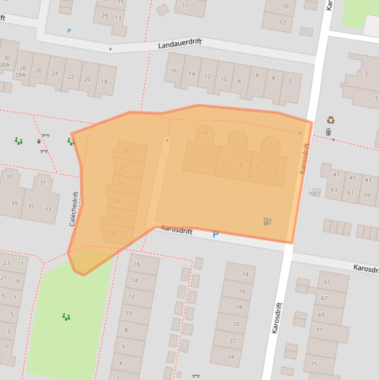 Kaart van postcodegebied 3436XA.