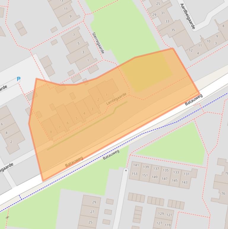 Kaart van postcodegebied 3436ZB.