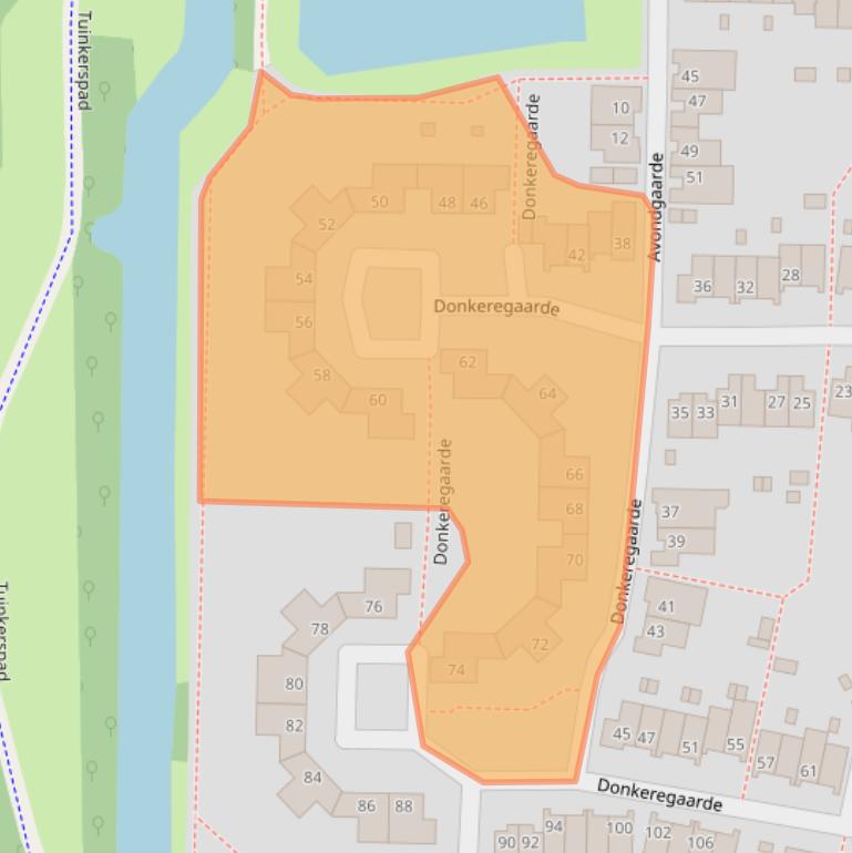 Kaart van postcodegebied 3436ZG.