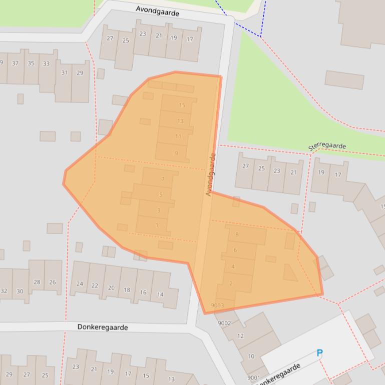 Kaart van postcodegebied 3436ZJ.