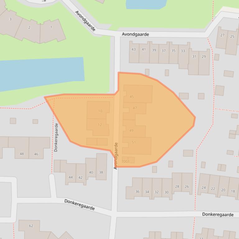 Kaart van postcodegebied 3436ZL.