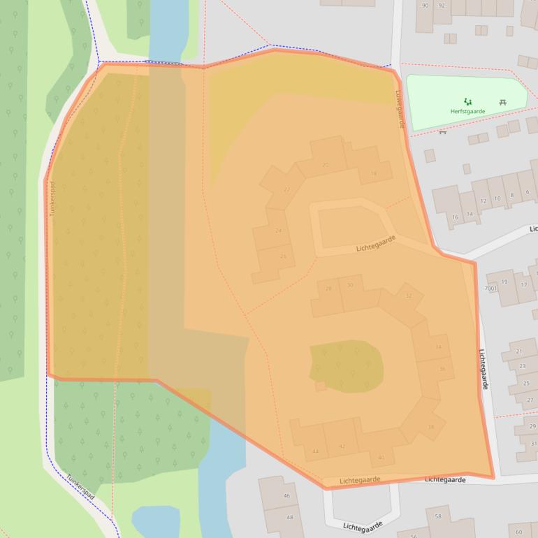 Kaart van postcodegebied 3436ZV.