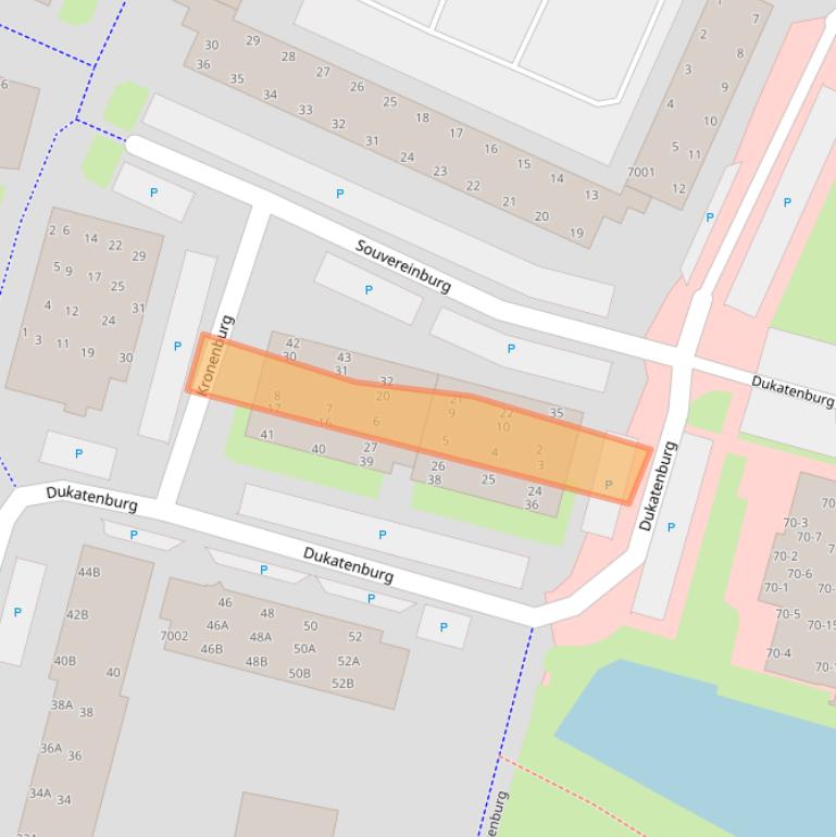 Kaart van postcodegebied 3437AL.