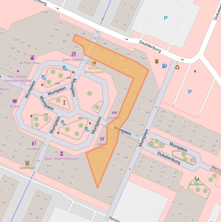 Kaart van postcodegebied 3437AX.