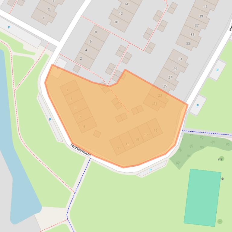 Kaart van postcodegebied 3437EM.