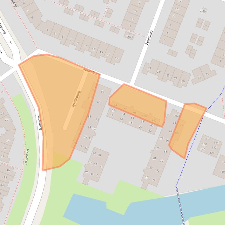 Kaart van postcodegebied 3437GJ.