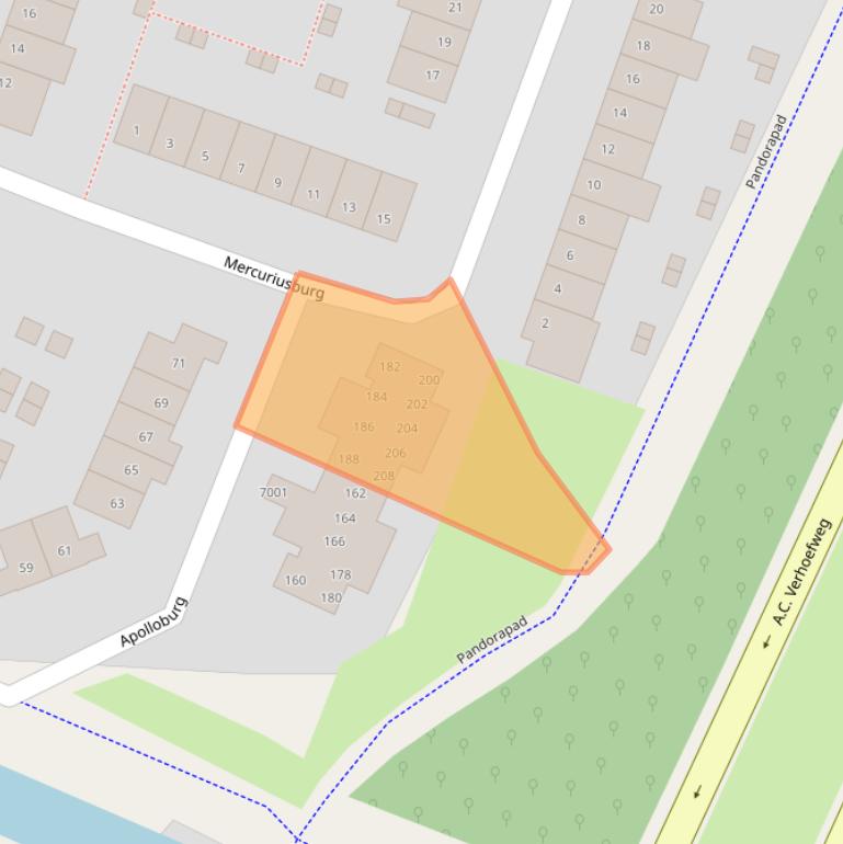 Kaart van postcodegebied 3437GM.