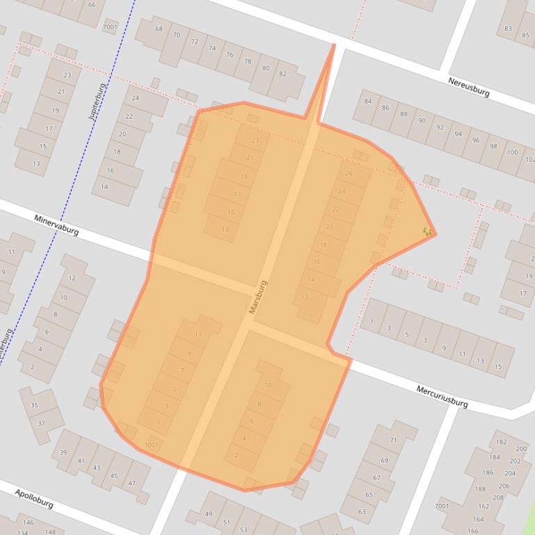 Kaart van postcodegebied 3437GN.