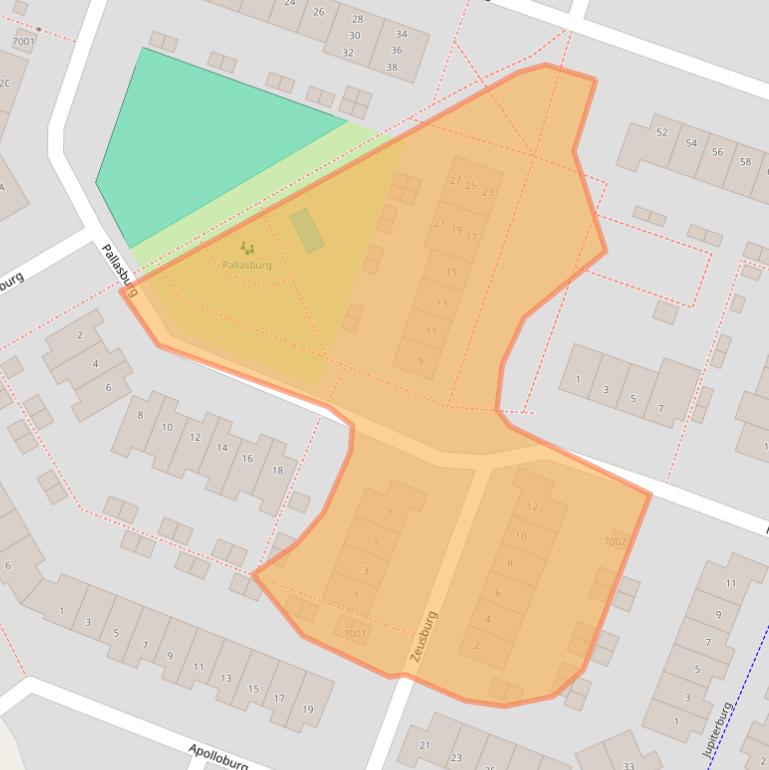 Kaart van postcodegebied 3437GR.