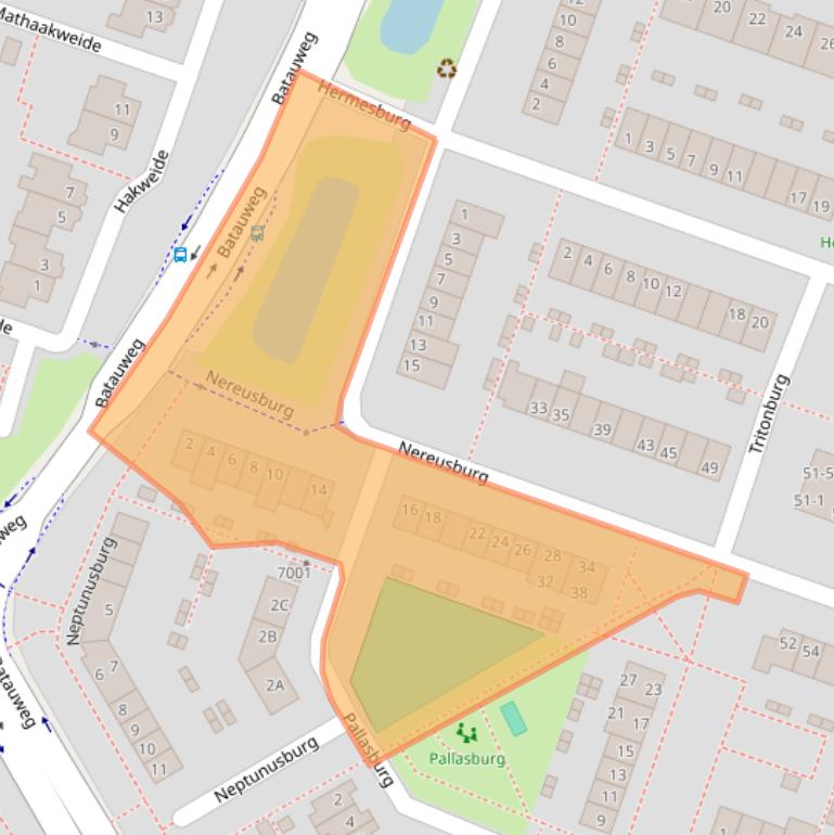 Kaart van postcodegebied 3437HC.