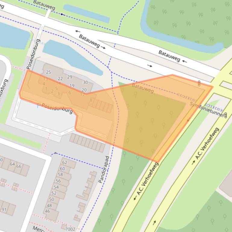 Kaart van postcodegebied 3437HP.