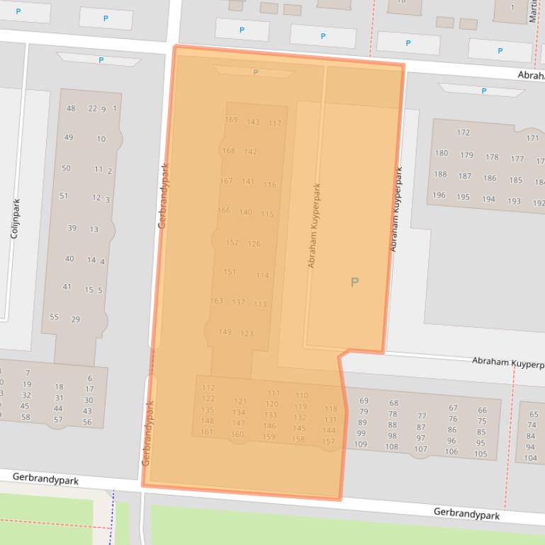 Kaart van postcodegebied 3437JC.