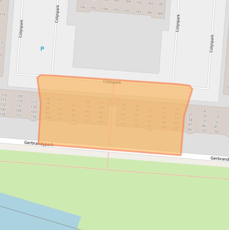 Kaart van postcodegebied 3437JH.