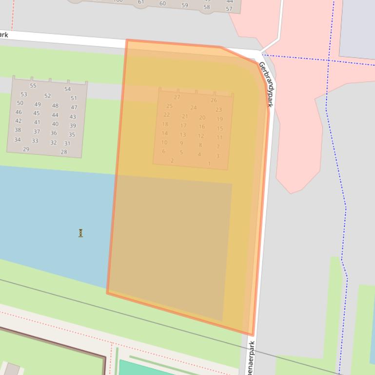 Kaart van postcodegebied 3437JW.