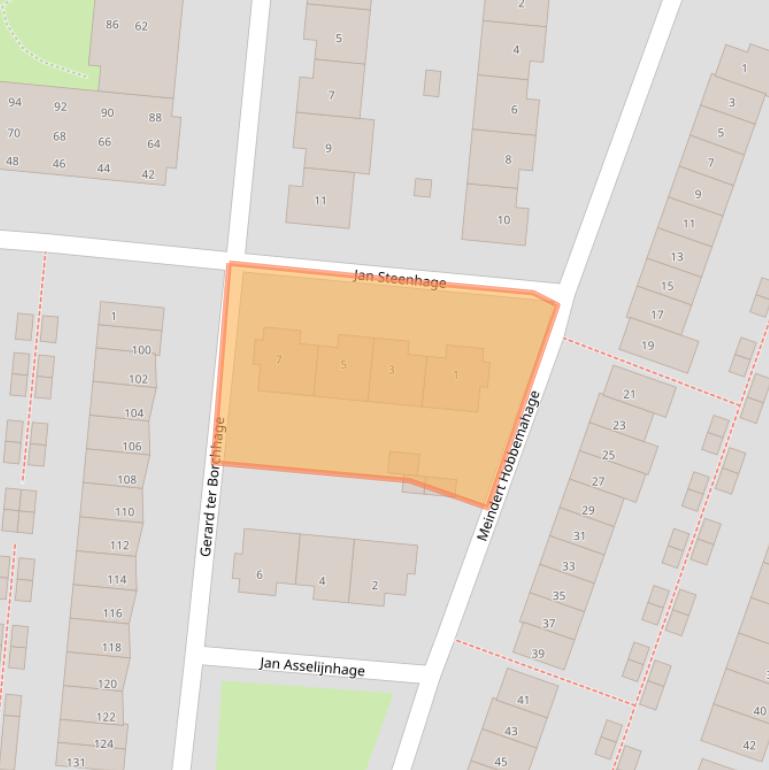 Kaart van postcodegebied 3437KG.