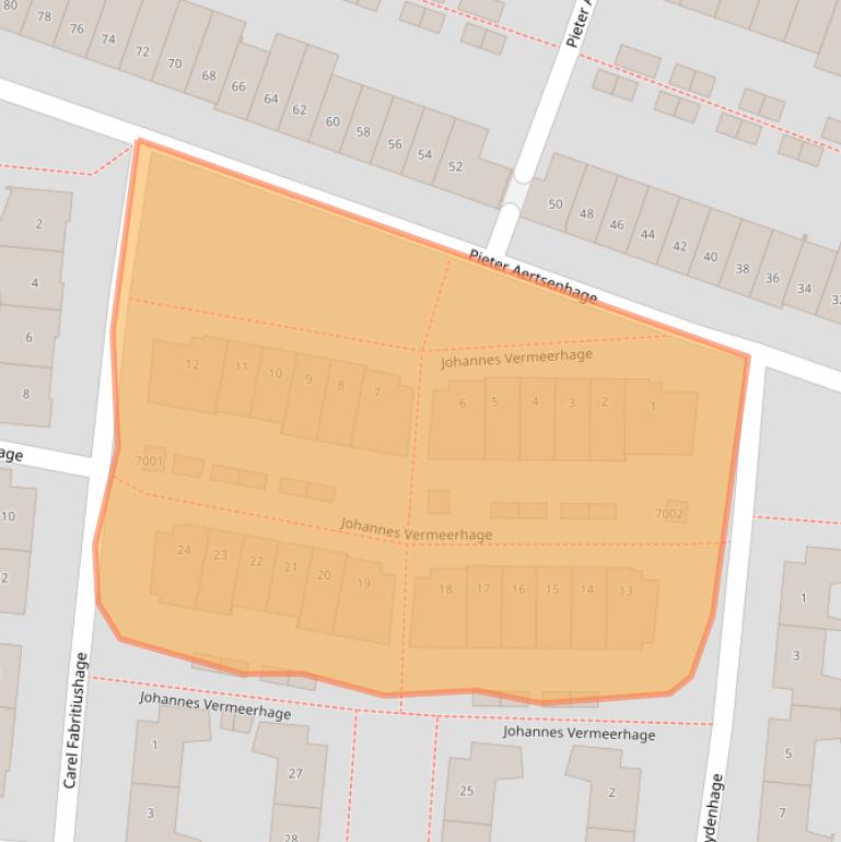 Kaart van postcodegebied 3437NL.