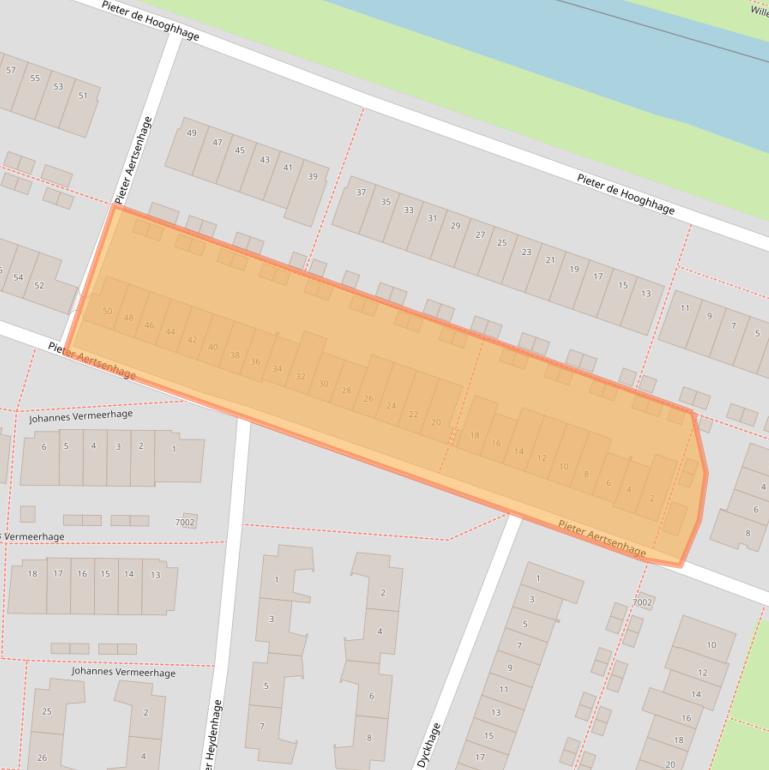 Kaart van postcodegebied 3437NV.