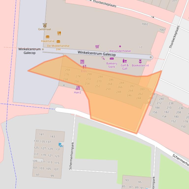 Kaart van postcodegebied 3437PR.