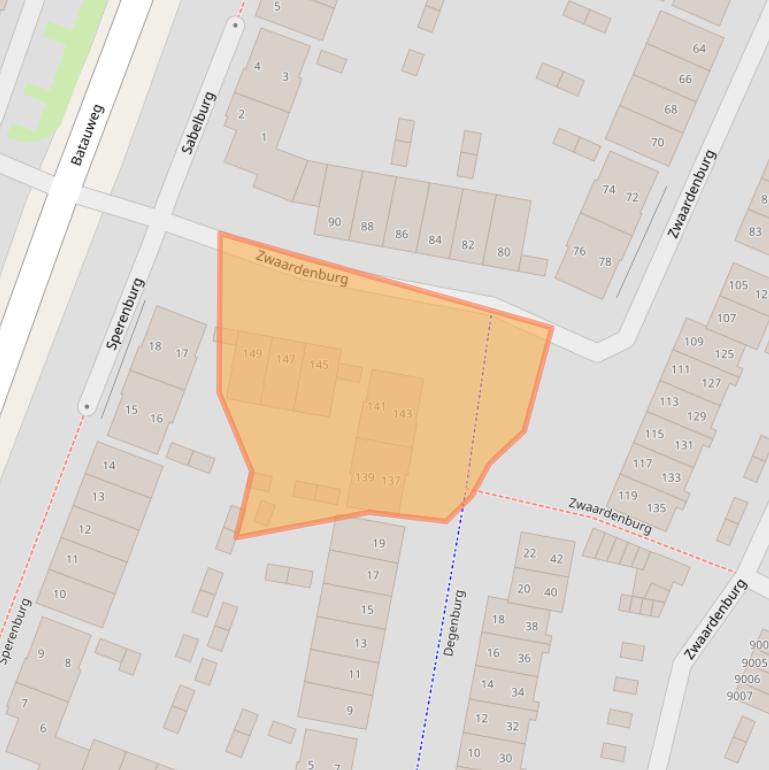 Kaart van postcodegebied 3437RM.