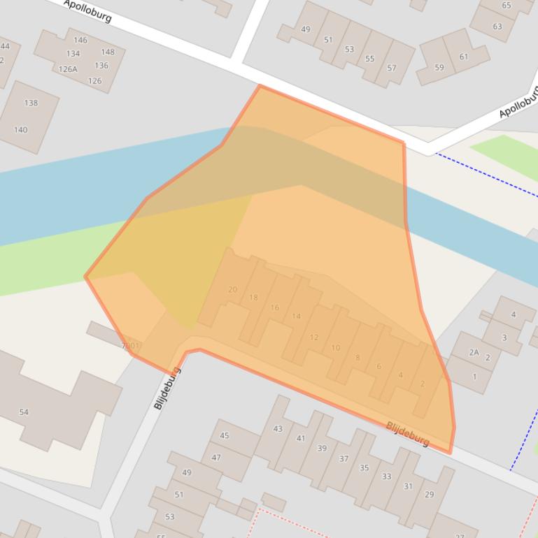 Kaart van postcodegebied 3437RV.