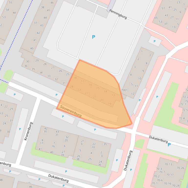 Kaart van postcodegebied 3437SC.