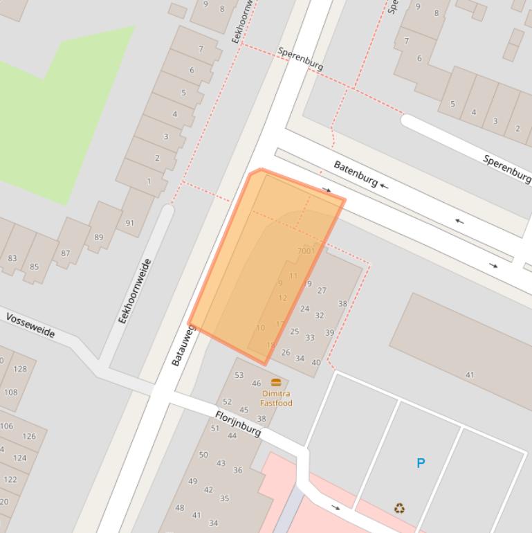 Kaart van postcodegebied 3437SN.