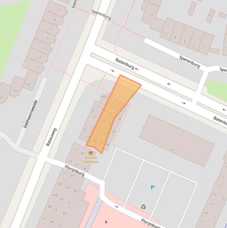 Kaart van postcodegebied 3437SP.