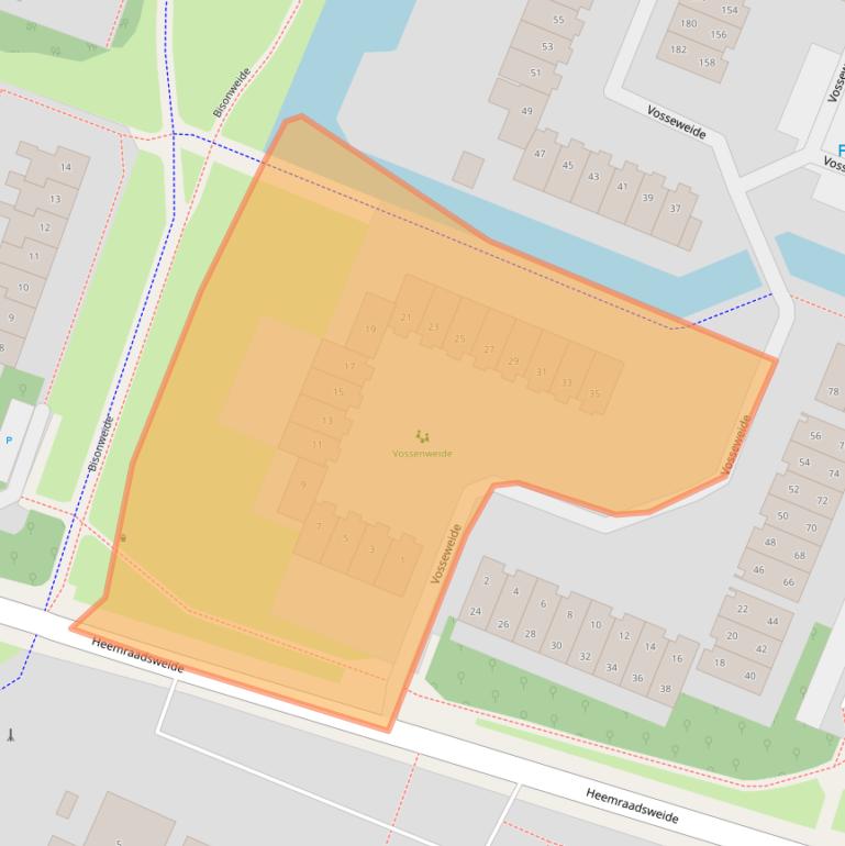 Kaart van postcodegebied 3437TA.