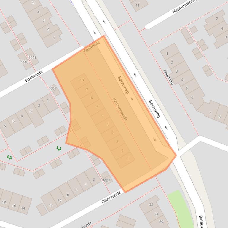 Kaart van postcodegebied 3437WH.