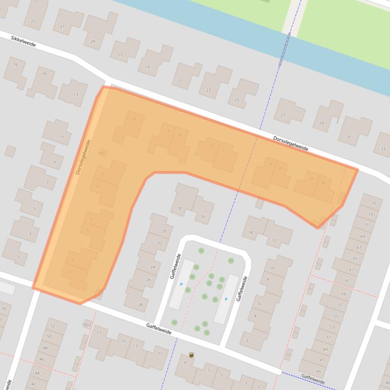 Kaart van postcodegebied 3437XM.