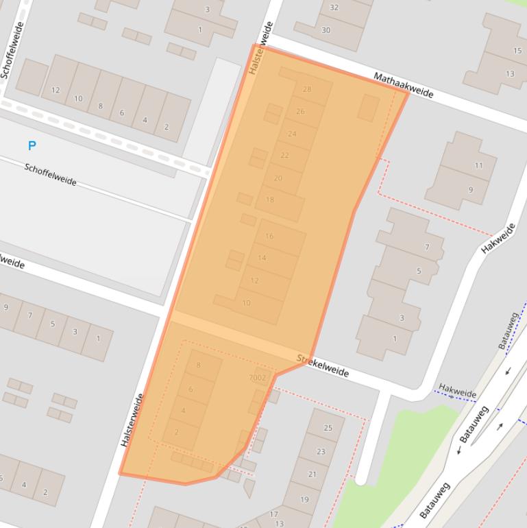 Kaart van postcodegebied 3437XP.