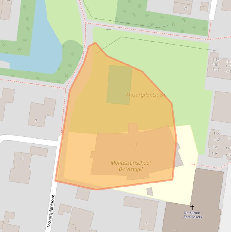 Kaart van postcodegebied 3438AG.