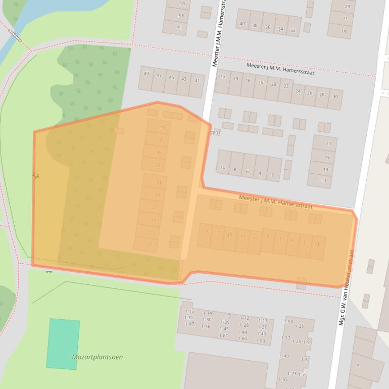 Kaart van postcodegebied 3438BT.