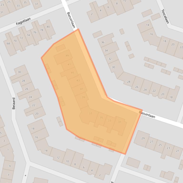 Kaart van postcodegebied 3438CR.