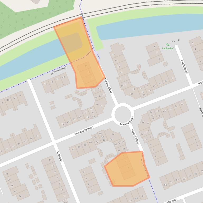 Kaart van postcodegebied 3438GA.