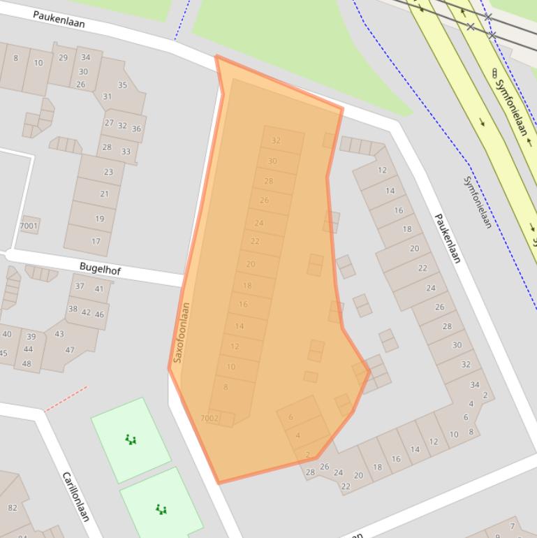 Kaart van postcodegebied 3438GT.