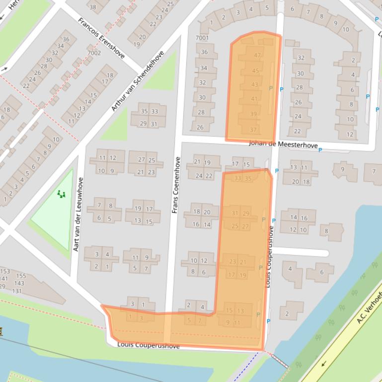 Kaart van postcodegebied 3438HL.