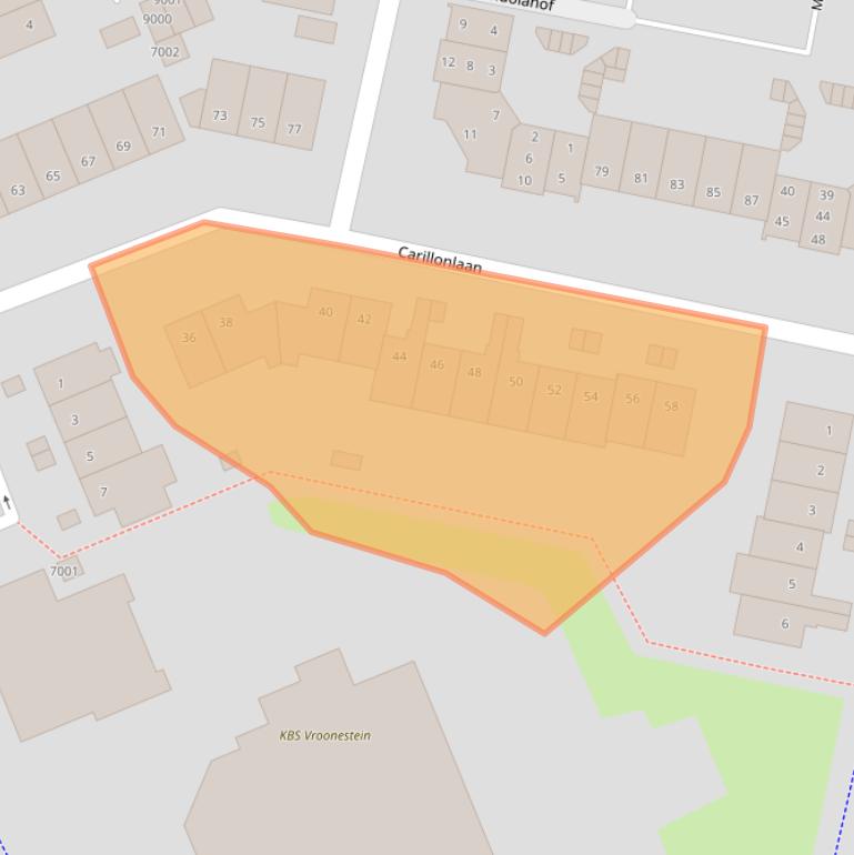 Kaart van postcodegebied 3438RH.