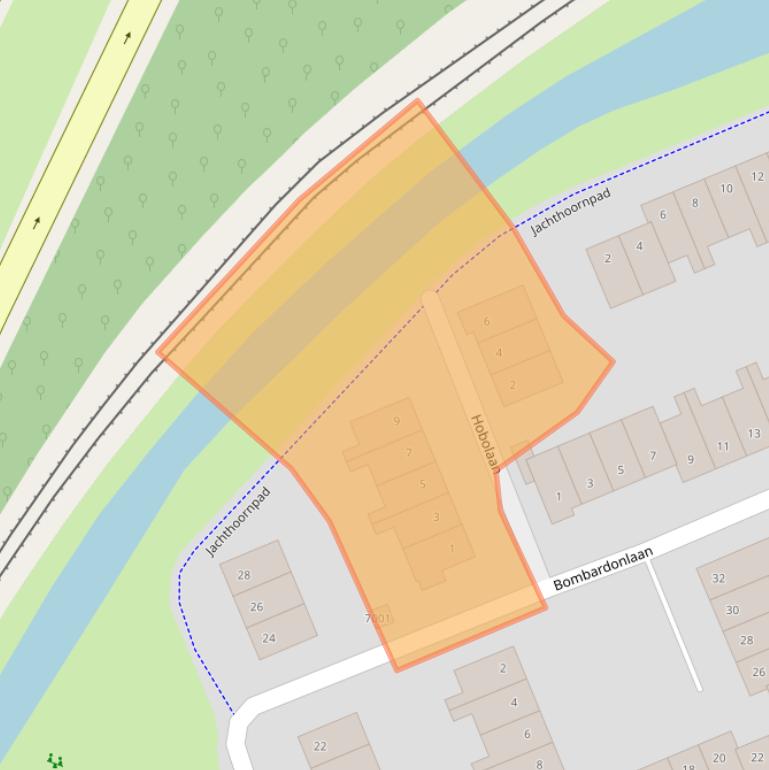 Kaart van postcodegebied 3438RV.