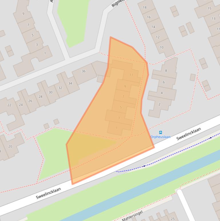 Kaart van postcodegebied 3438VR.