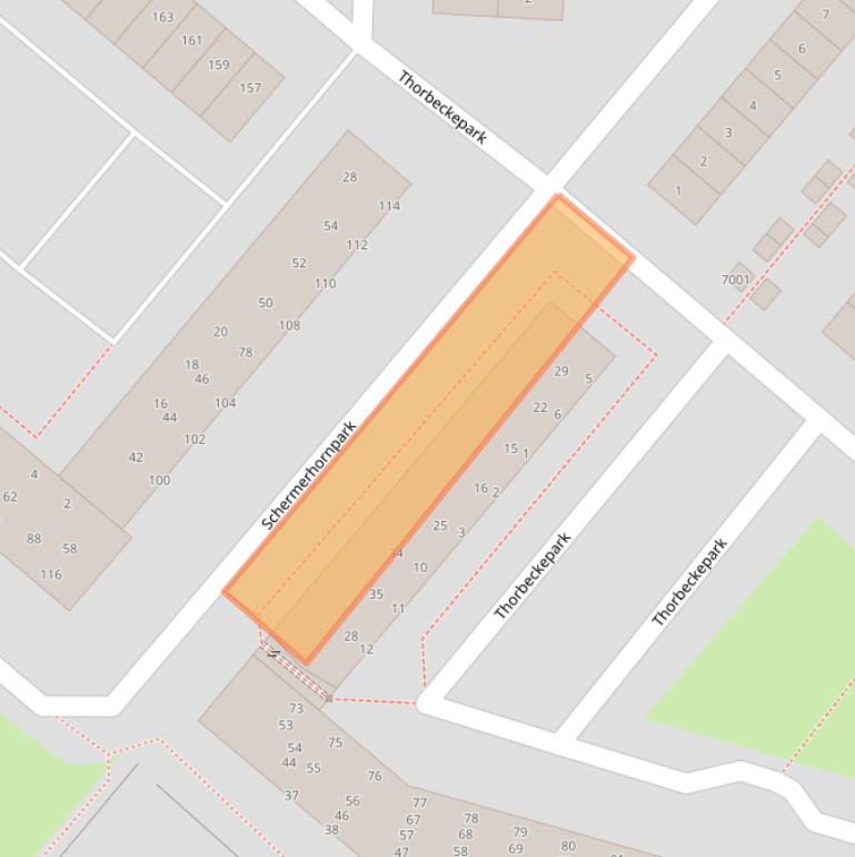 Kaart van postcodegebied 3438WC.