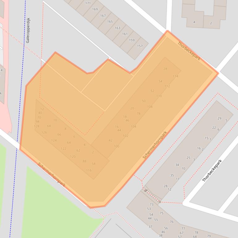 Kaart van postcodegebied 3438WK.