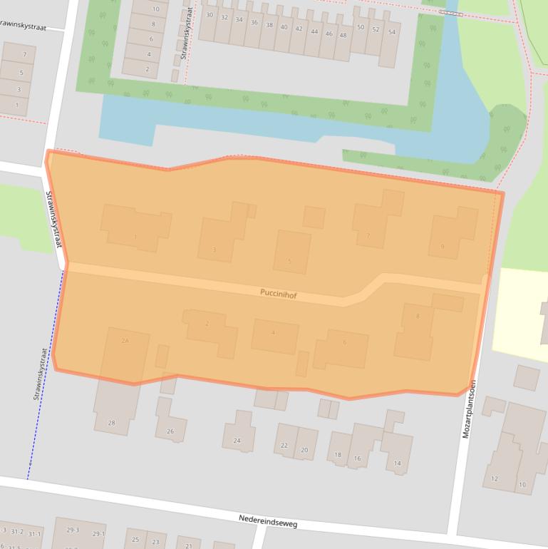 Kaart van postcodegebied 3438XW.