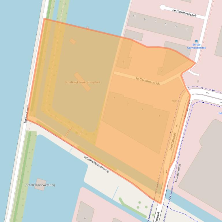 Kaart van postcodegebied 3439JA.