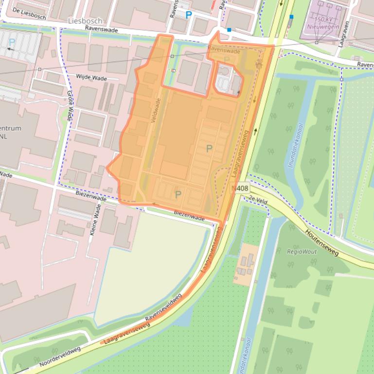 Kaart van postcodegebied 3439LE.