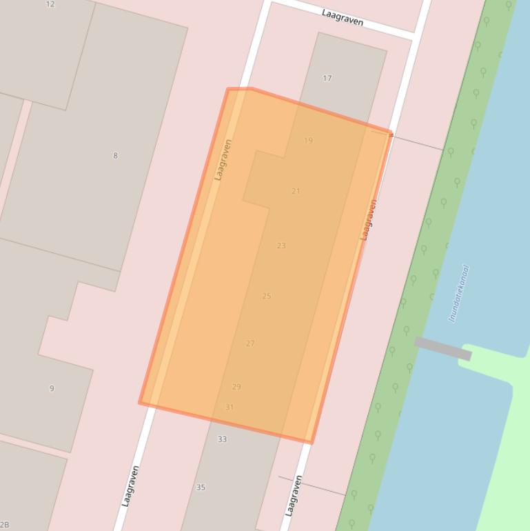 Kaart van postcodegebied 3439LH.