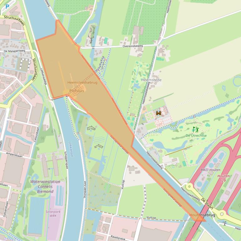 Kaart van postcodegebied 3439LT.